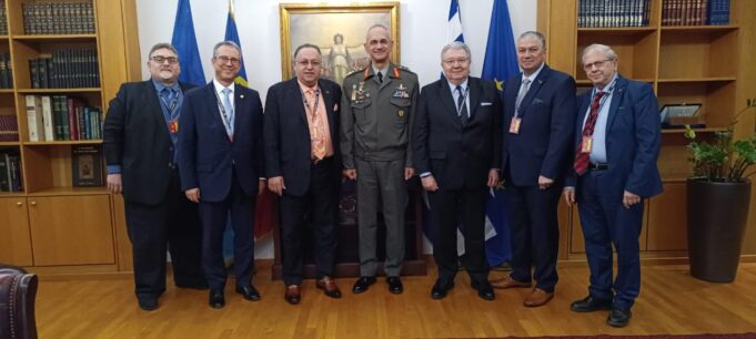 Με αντιπροσωπεία της AHEPA η πρώτη συνάντηση του νέου αρχηγού ΓΕΕΘΑ