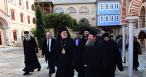 Ολοκληρώθηκε η επίσκεψη του Aρχιεπισκόπου Αμερικής στον Άθωνα