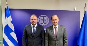 Συνάντηση Φίλιππου Φόρτωμα με τον Υφυπουργό Εξωτερικών Γιώργο Κώτσηρα