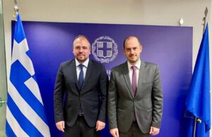 Συνάντηση Φίλιππου Φόρτωμα με τον Υφυπουργό Εξωτερικών Γιώργο Κώτσηρα