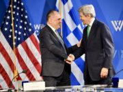 Η «γαλάζια οικονομία» στο επίκεντρο της συζήτησης Γ. Γεραπετρίτη-Τζον Κέρι στο «Wilson Institute»