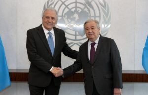 Συνάντηση Αβραμόπουλου -Guterres στον ΟΗΕ