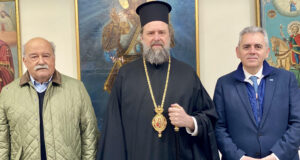 Συνάντηση Μ. Χαρακόπουλου με τον Μητροπολίτη Θεσσαλονίκης Φιλόθεο