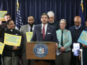 Gounardes Joins Faith Leaders to Rally for the Faith-Based Affordable Housing Act