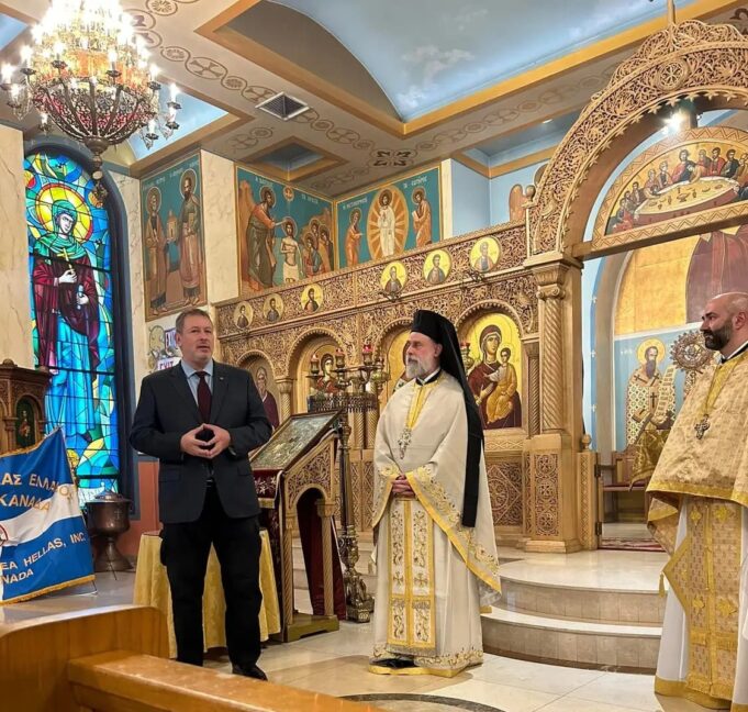 Πανομογενειακό μνημόσυνο για τον Ελευθέριο Βενιζέλο στον Άγιο Ελευθέριο του Μανχάτταν