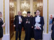 Archbishop Nikitas Attends Historic Dinner at Mansion House