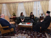 Συνάντηση Αρχιεπισκόπου – Υφ. Κοινωνικής Πρόνοιας της Κύπρου