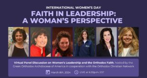 “Faith in Leadership: A woman’s Perspective” on International Women’s Day
