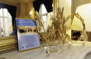 Boston Marathon 40th Anniversary Wreath Ceremony Hosted at Consulate General of Greece