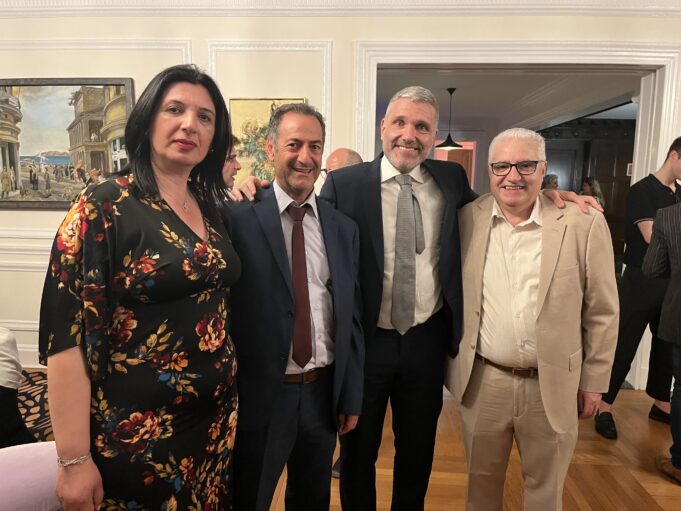 Συνάντηση Προέδρου Ιονίου Πολιτιστικής Ομοσπονδίας με αντιπροσωπεία του Δήμου Βόρειας Κέρκυρας