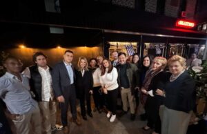 Με φίλους του ΠΑΣΟΚ στη Νέα Υόρκη η Μιλένα Αποστολάκη