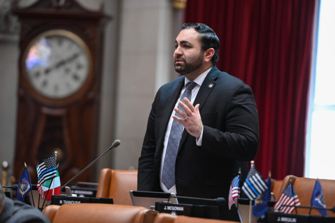 Assemblyman Tannousis and Colleagues Announce Passage of “Detective Brian Simonsen’s Law”