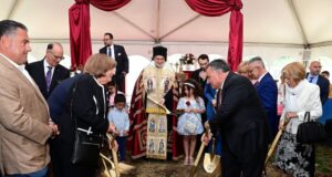 Historic Groundbreaking Celebrated at St. Demetrios in Merrick, NY