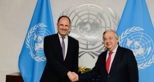 Συνάντηση Γεραπετρίτη με Γκουτέρες στη Νέα Υόρκη