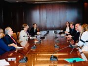 Το Κυπριακό συζήτησαν Γκουτέρες, Ολγκίν και Γεραπετρίτης