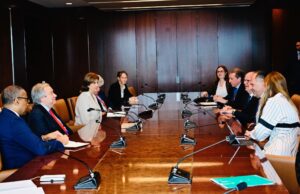 Το Κυπριακό συζήτησαν Γκουτέρες, Ολγκίν και Γεραπετρίτης