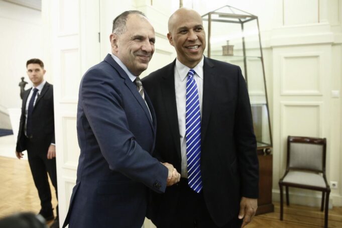 Συνάντηση Γ. Γεραπετρίτη – Κόρι Μπούκερ