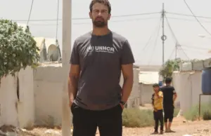 Ο Θίο Τζέιμς, παγκόσμιος Πρεσβευτής Καλής Θέλησης της UNHCR