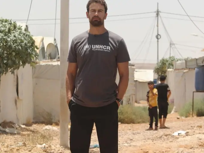 Ο Θίο Τζέιμς, παγκόσμιος Πρεσβευτής Καλής Θέλησης της UNHCR