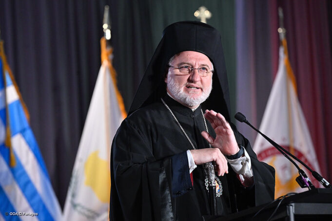 Καταδίκη της παράνομης τουρκικής εισβολής από τon Αρχιεπίσκοπο Ελπιδοφόρο