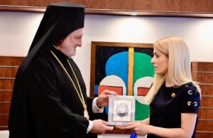 Συνάντηση Αρχιεπισκόπου Αμερικής με την Πρόεδρο της Βουλής των Αντιπροσώπων