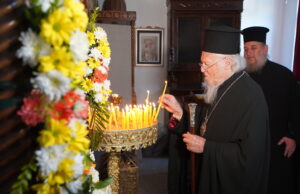 Ο Οικουμενικός Πατριάρχης στα Αγρίδια της Ίμβρου για την εορτή της Κοιμήσεως της Θεοτόκου