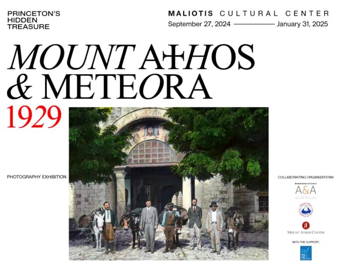 “Mt. Athos & Meteora 1929: Princeton’s Hidden Treasure” at the Maliotis Cultural Center