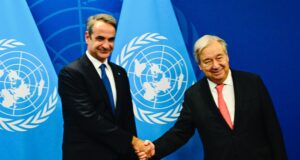 Συνάντηση Κυρ. Μητσοτάκη με τον Γ.Γ. του ΟΗΕ António Guterres