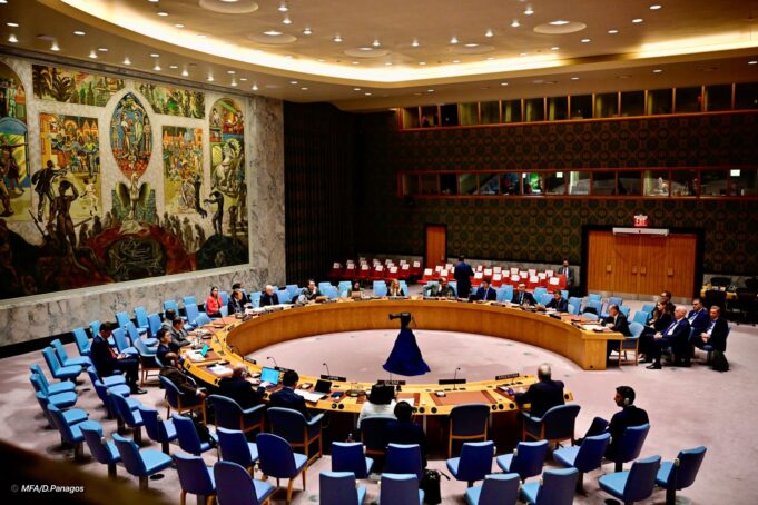 Έναρξη της προεδρίας της Ελλάδας στο ΣΑ του ΟΗΕ την 1η Μαΐου