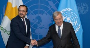 Συνάντηση Προέδρου Χριστοδουλίδη με τον ΓΓ των ΗΕ