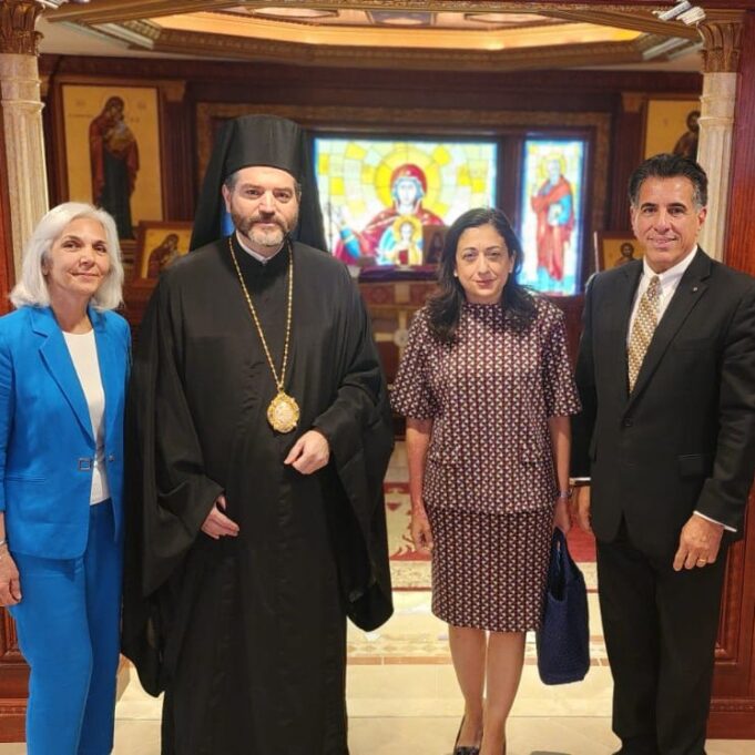 Consul General of Greece Visits the Metropolis of New Jersey