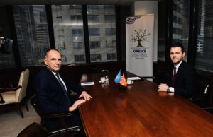 Βόρεια Μακεδονία: “Σημαντικό βήμα προόδου” η συνάντηση Γεραπετρίτη-Μουτσούνσκι