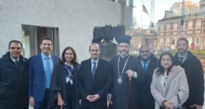Giorgos Kotsiras welcomed by the Hellenic Community in Philadelphia