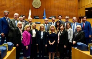 Η Πρόεδρος της Βουλής των Αντιπροσώπων δέχθηκε αντιπροσωπεία του ΑΗΙ