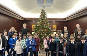 Hellenic Academy children Bring Christmas Cheer to the Metropolis of Boston