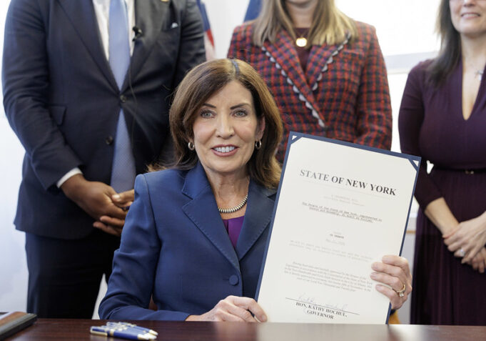 Governor Hochul signs domestic violence bill