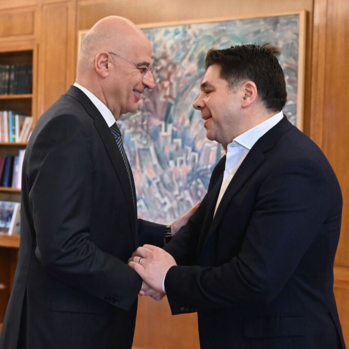 Αποχαιρετιστήρια συνάντηση Ν. Δένδια – Τζ. Τσούνη