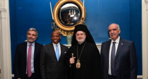 NYC Mayor Welcomed the Greek-American Community at Gracie Mansion
