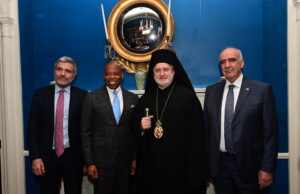 NYC Mayor Welcomed the Greek-American Community at Gracie Mansion