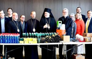 Archbishop Elpidophoros Visits St. Anthony’s parish in Pasadena, CA