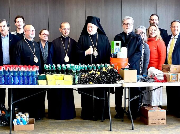 Archbishop Elpidophoros Visits St. Anthony’s parish in Pasadena, CA