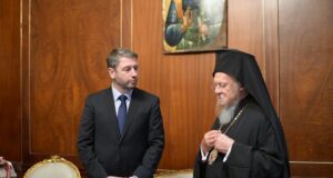 Με τον Οικουμενικό Πατριάρχη συναντήθηκε στο Φανάρι ο Ν. Ανδρουλάκης