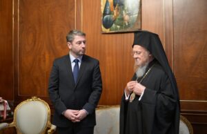 Με τον Οικουμενικό Πατριάρχη συναντήθηκε στο Φανάρι ο Ν. Ανδρουλάκης
