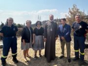 GOA Delegation Visits Greece for Greek Fire Relief Fund