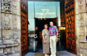 Προσκυνητές στο Σαντιάγο Ντε Κομποστέλα