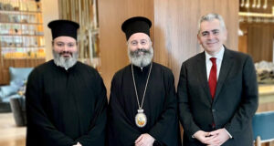 Συνάντηση του Γενικού Γραμματέα της Δ.Σ.Ο με τον Αυστραλίας Μακάριο