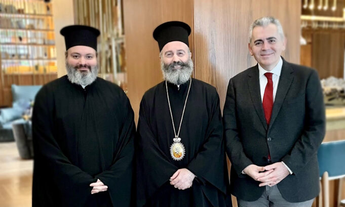 Συνάντηση του Γενικού Γραμματέα της Δ.Σ.Ο με τον Αυστραλίας Μακάριο