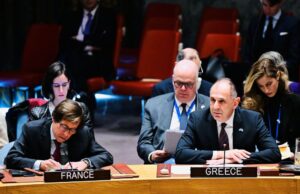 Gerapetritis at UNSC: Displacement of Palestinians would lead to regional instability
