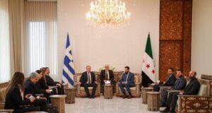 Συνάντηση Γ. Γεραπετρίτη με τη νέα ηγεσία της Συρίας