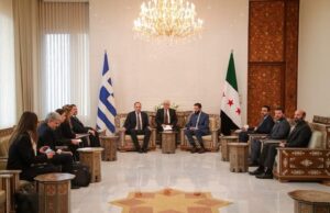 Συνάντηση Γ. Γεραπετρίτη με τη νέα ηγεσία της Συρίας